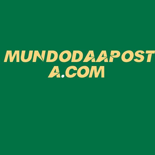 Logo da MUNDODAAPOSTA